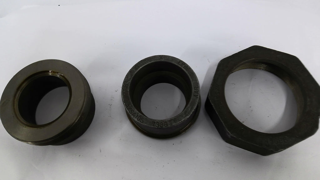 A/SA105 SP83 AAR 733B Coupling OD 3" ID 2-3/8"