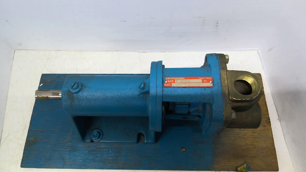 Burks ET7MJ Pump Inlet 1-1/8" Outlet 1-1/8" Shaft L 2-1/4" Shaft OD 5/8"