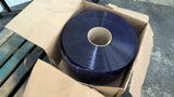 QuickStrip QS100B0305030062A PVC Strip Door Curtain Strips 12"x123" 19 strips