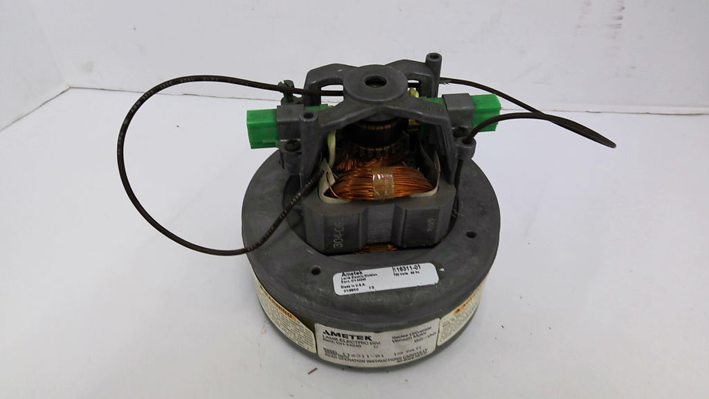 Ametek 116311-01 120V AC Motor 50/60HZ width 5-5/8" Thickness 5-1/2"