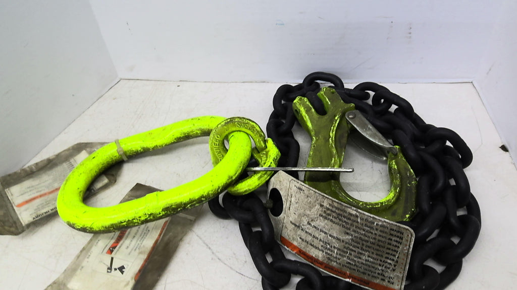 Gunnebo Egkin 13-10-MB 6' Chain And Hook Grade 100 Size 1/2 WLL 15000