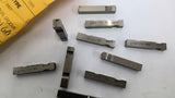 Schmidt 2570-182-D2 1/8" Flat Face Double Groove Steel Type Markers Lot Of 10