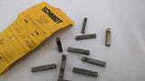 Schmidt 2570-182-D2 1/8" Flat Face Double Groove Steel Type Markers Lot Of 10