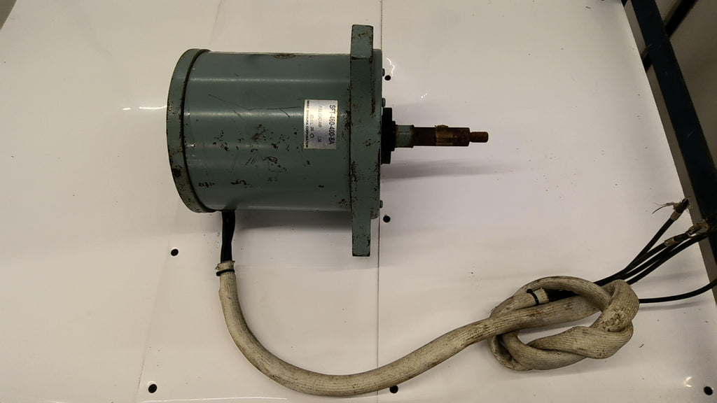 Nidec Shibaura SFT-460-400-8A 1/2Hp Ac Motor 900Rpm 8P 3Ph 460V Tefc 60Hz