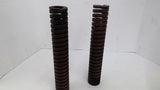 Die Springs 1-7/8" OD 1" ID X 12" Long Lot Of 2