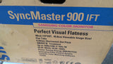 Samsung SyncMaster 900IFT 19" CRT Flat Tube Color Monitor 100-240Vac 60Hz 1.8A