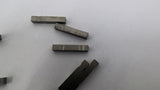Schmidt 2570-182-D2-F Steel Markers 1/8"X 1/8"X1-3/8" Lot Of 8