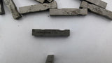 Schmidt 2570-182-D2-J Steel Markers Lot Of 16 1/8"X1/8"X1-3/8"