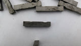 Schmidt 2570-182-D2-J Steel Markers Lot Of 16 1/8"X1/8"X1-3/8"