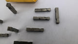 Schmidt 2570-182-D2-H Steel Markers 1/8"X1/8"X1-3/8" Lot Of 10
