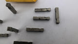 Schmidt 2570-182-D2-H Steel Markers 1/8"X1/8"X1-3/8" Lot Of 10