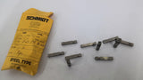 Schmidt 2570-182-D2-K Steel Markers Lot Of 10 1/8"X1/8"X1-3/8"