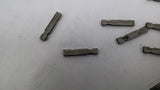 Schmidt 2570-182-D1-A Steel Markers Lot of 12 1/8" X 1/8" X 1-3/8"