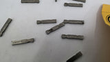 Schmidt 2570-182-D1-A Steel Markers Lot of 12 1/8" X 1/8" X 1-3/8"