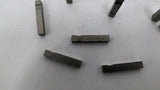2570-182-D2-D Steel Markers 1/8" X 1/8" X 1-3/8" Lot Of 8