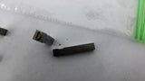 2570-182-D2-D Steel Markers 1/8" X 1/8" X 1-3/8" Lot Of 8