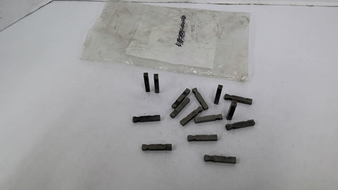 2517-182-D2-F Steel Markers 1/8" X 1/8" X 1-3/8" Lot Of 15