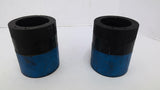 Split Carbon Spacer Lot Of 2 ID 2-1/4" Length 4" Width 3-1/4"