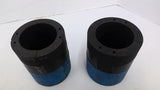 Split Carbon Spacer Lot Of 2 ID 2-1/4" Length 4" Width 3-1/4"