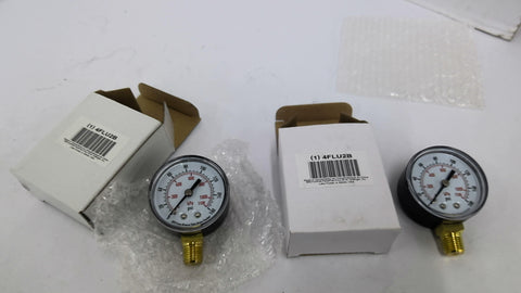 4FLU2B 160PSI Pressure Gauge Lot OF 2