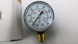 4FLU2B 160PSI Pressure Gauge Lot OF 2