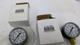 4FLU2B 160PSI Pressure Gauge Lot OF 2