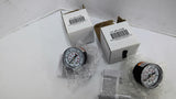 4FLZ7B 100PSI Air Pressure Gauge Lot Of 2
