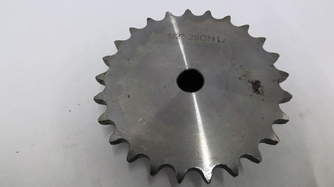 25CH1 1/2" Steel Roller Chain Sprocket 25 Teeth
