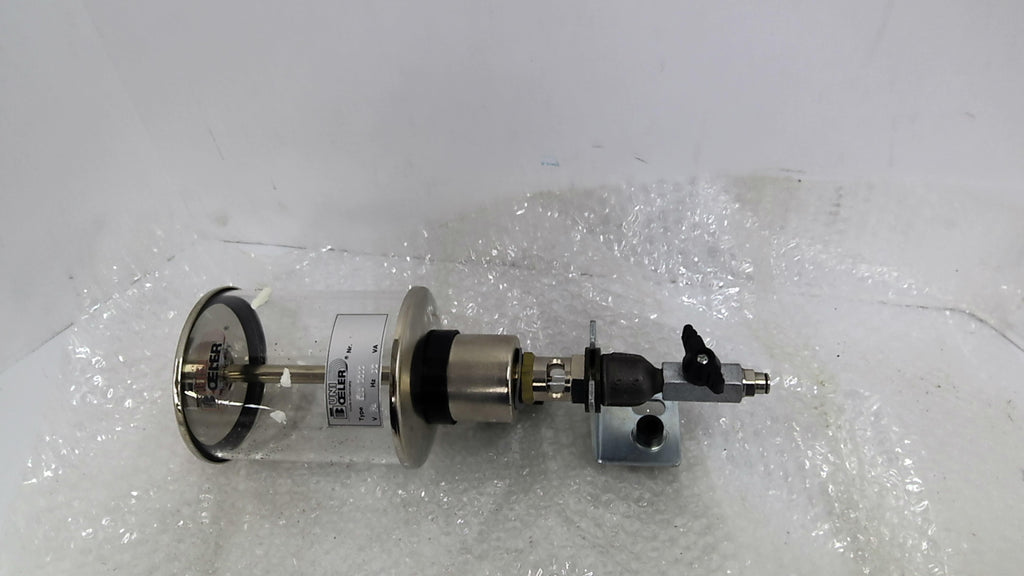 Uni Oeler ELO-1000 Drip Feed Lubricator 24VDC VA 12 14" L X 5" Wide