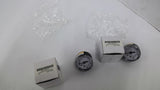 WS-PE-GAGE-17 1/8" NPT Pressure Gauge 200PSI Lot Of 2