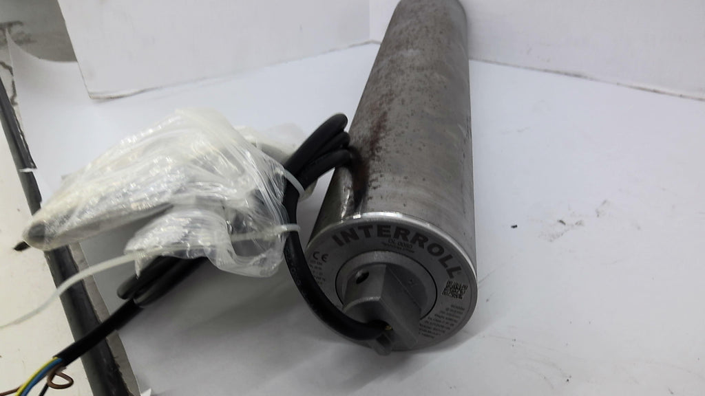 Interroll DL 0080 3-Phase AC Drum Motor 50/60HZ Y400V 0.40A 17-7/8" L X 3" W