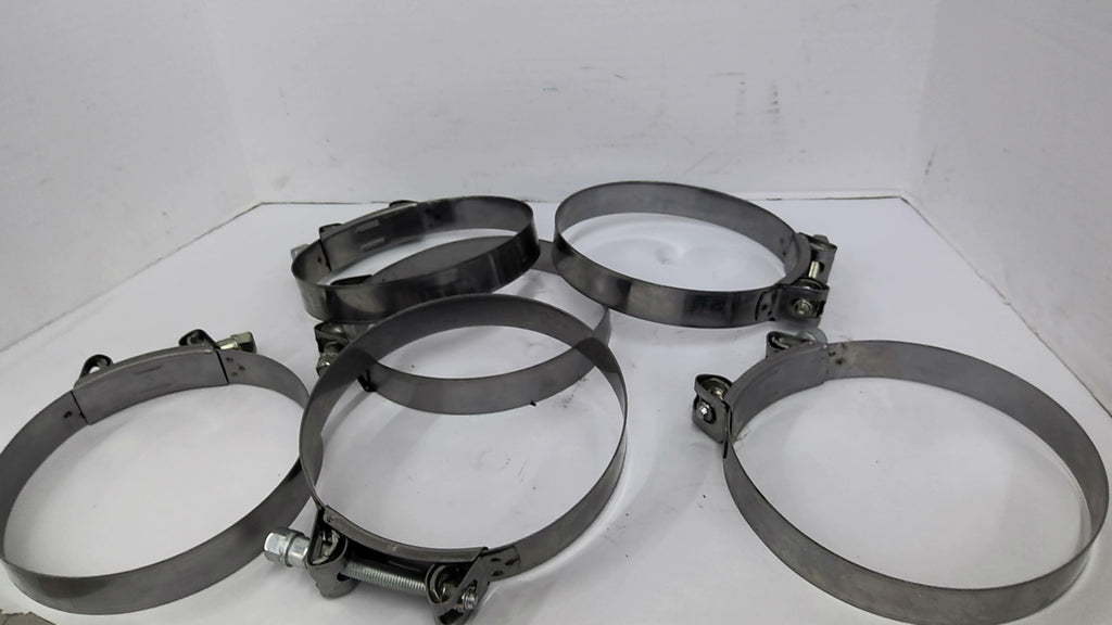 Mikalor 162-174-W2 Stainless Steel Band Clamp Lot Of 6
