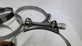 Mikalor 162-174-W2 Stainless Steel Band Clamp Lot Of 6