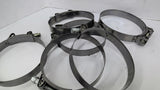 Mikalor 162-174-W2 Stainless Steel Band Clamp Lot Of 6