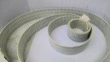 White Conveyor Belting 3" Wide X 6' Long