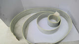White Conveyor Belting 3" Wide X 6' Long