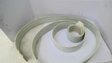 White Conveyor Belting 3" Wide X 6' Long