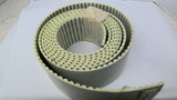 White Conveyor Belting 3" Wide X 6' Long