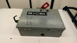 General Electric TH3361J Heavy Duty Fusible Safety Switch 7-1/2Hp 3P 30A 600V