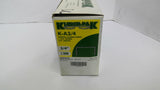 Klinch-Pak K-A3/4 Closing Staple 1-3/8" Crown 3/4" Length Qty 2M