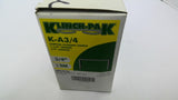 Klinch-Pak K-A3/4 Closing Staple 1-3/8" Crown 3/4" Length Qty 2M