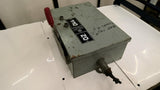 General Electric TH3361J Heavy Duty Fusible Safety Switch 7-1/2Hp 3P 30A 600V