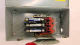 Cutler Hammer DH361NGK 600V Fusible Safety Switch 30A 3P 4Wire 1Ph/3Ph 7.5-10Hp