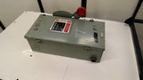 Cutler Hammer DH361NGK 600V Fusible Safety Switch 30A 3P 4Wire 1Ph/3Ph 7.5-10Hp