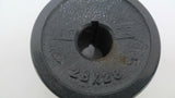 Browning 2BK28/7/8 2 Groove Pulley Bore 7/8" OAW 3" Thickness 2-1/4" V-Belt