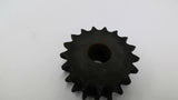 DS50A17 Double Sprocket Bore 1" 17 Teeth OAW 3-5/8"