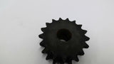 DS50A17 Double Sprocket Bore 1" 17 Teeth OAW 3-5/8"