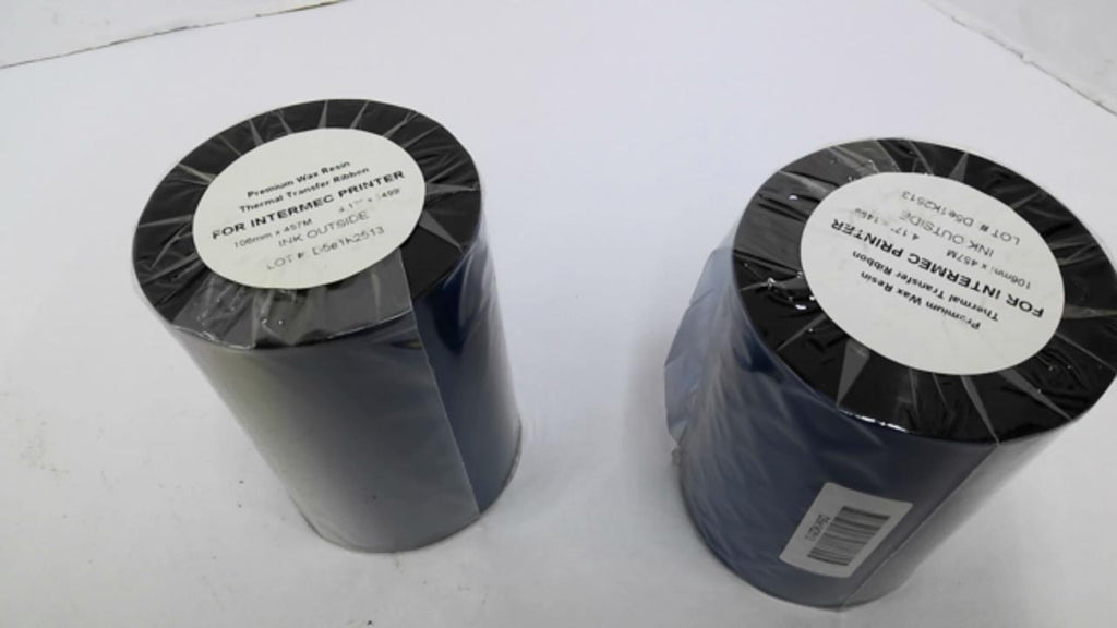 D5e1K2513 Wax Resin Thermal transfer Ribbon 106mmX457M 4-1/4" Wide