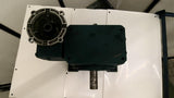 Boston Gear 738 Double Reduction Right Angled Gear Reducer Vertical Input 140:1