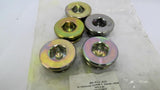 90-011.043 Hex Screw Plugs With Sealing Ring 1-7/8" Plug Lot Of 5